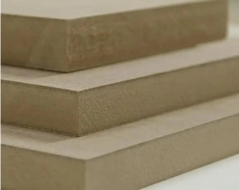 3/8" MDF Squares 10 Pack Cut To Size DIY Gift - MDF Blanks and Sheets For Crafts or Home Improvement -Custom Cut Wood For Furniture Projects