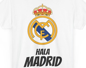Real Madrid Shirt, Hala Madrid Fan Shirt
