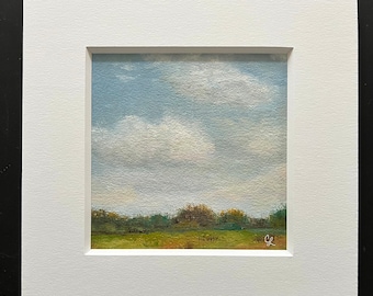 Original Landscape Oil Painting 5x5
