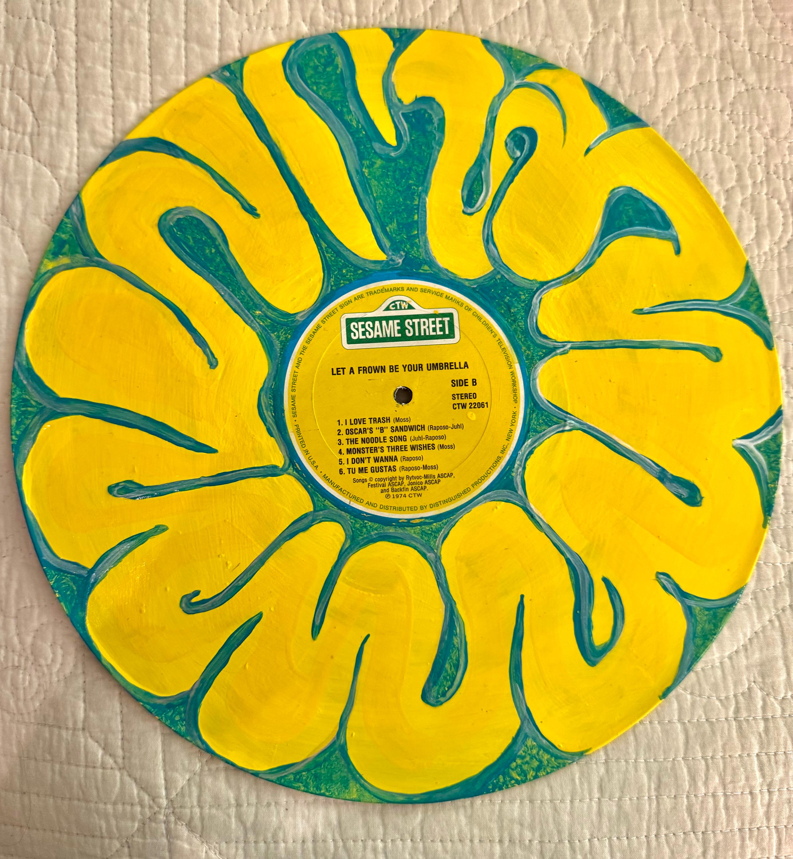 Sesame street vinyl record - Etsy 日本
