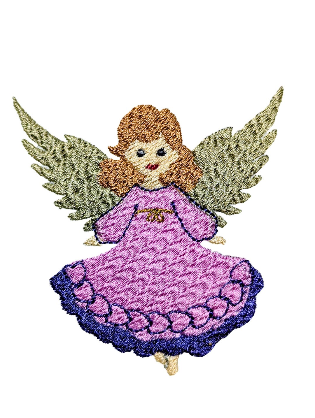 Angel Machine Embroidery Design - Etsy