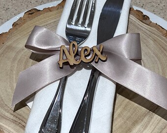 Personalised Wooden Place Names