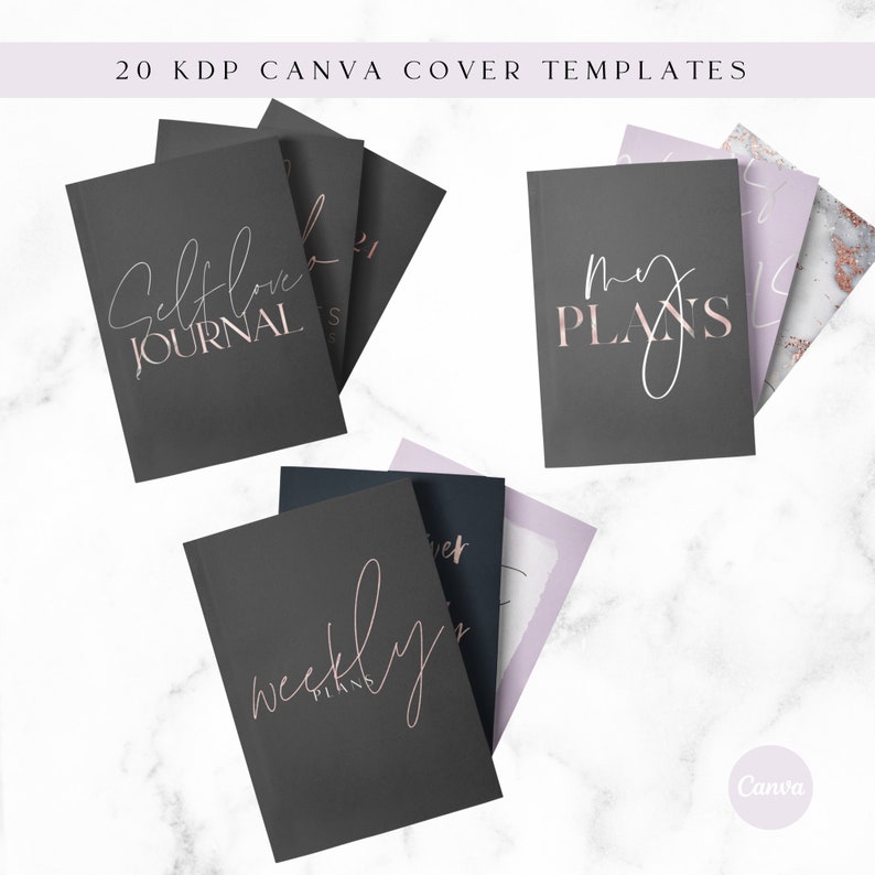 20 KDP Covers for 8.5x11 Books KDP Book Cover Ebook Cover Etsy