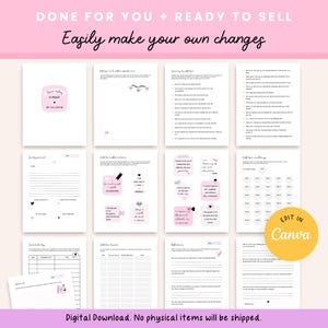 Self Love Journal With Prompts, PLR Resell, Positive Affirmations ...