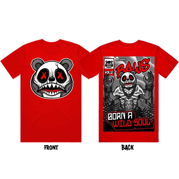 Jordan 6 Toro Bravo Raging Bull 6s Sneaker Tees Shirt to Match Red