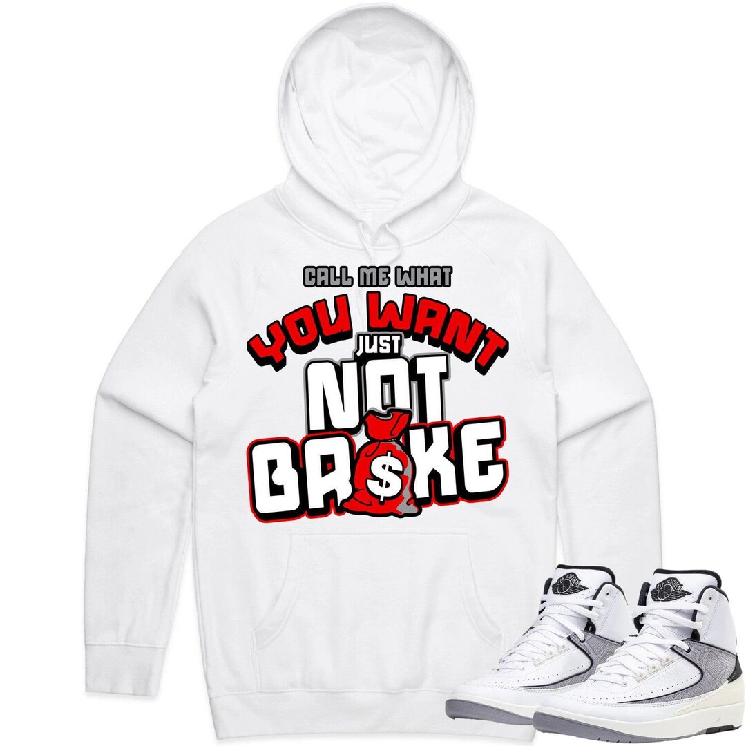 Jordan 2 Python 2s Hoodie to Match RED NOT BROKE - Etsy