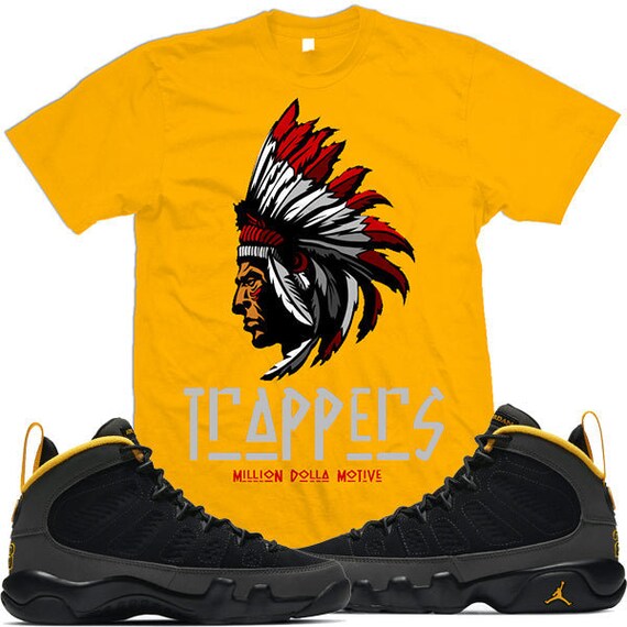 Jordan 9 University Gold, New Kicks Unisex Shirts