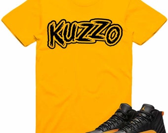 Jordan 12 University Gold Shirt - Etsy