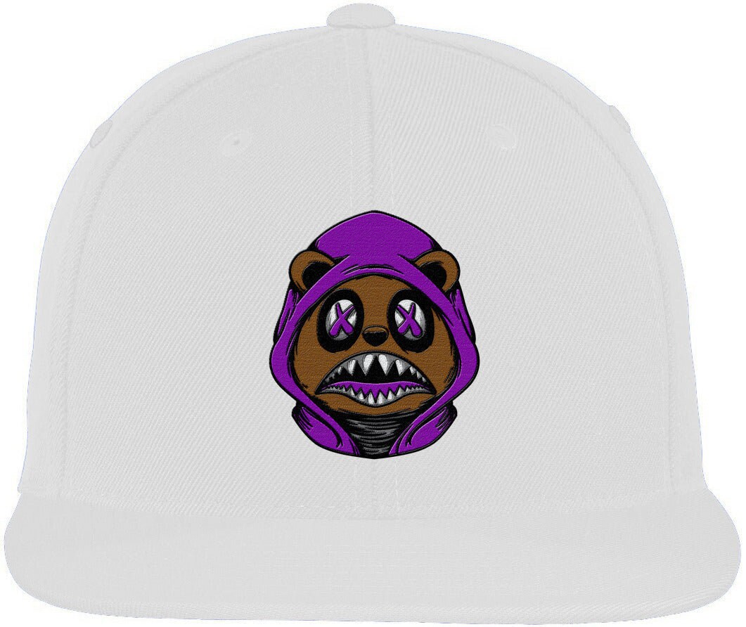 PURPLE NINJA BAWS White Snapback Hat | Etsy
