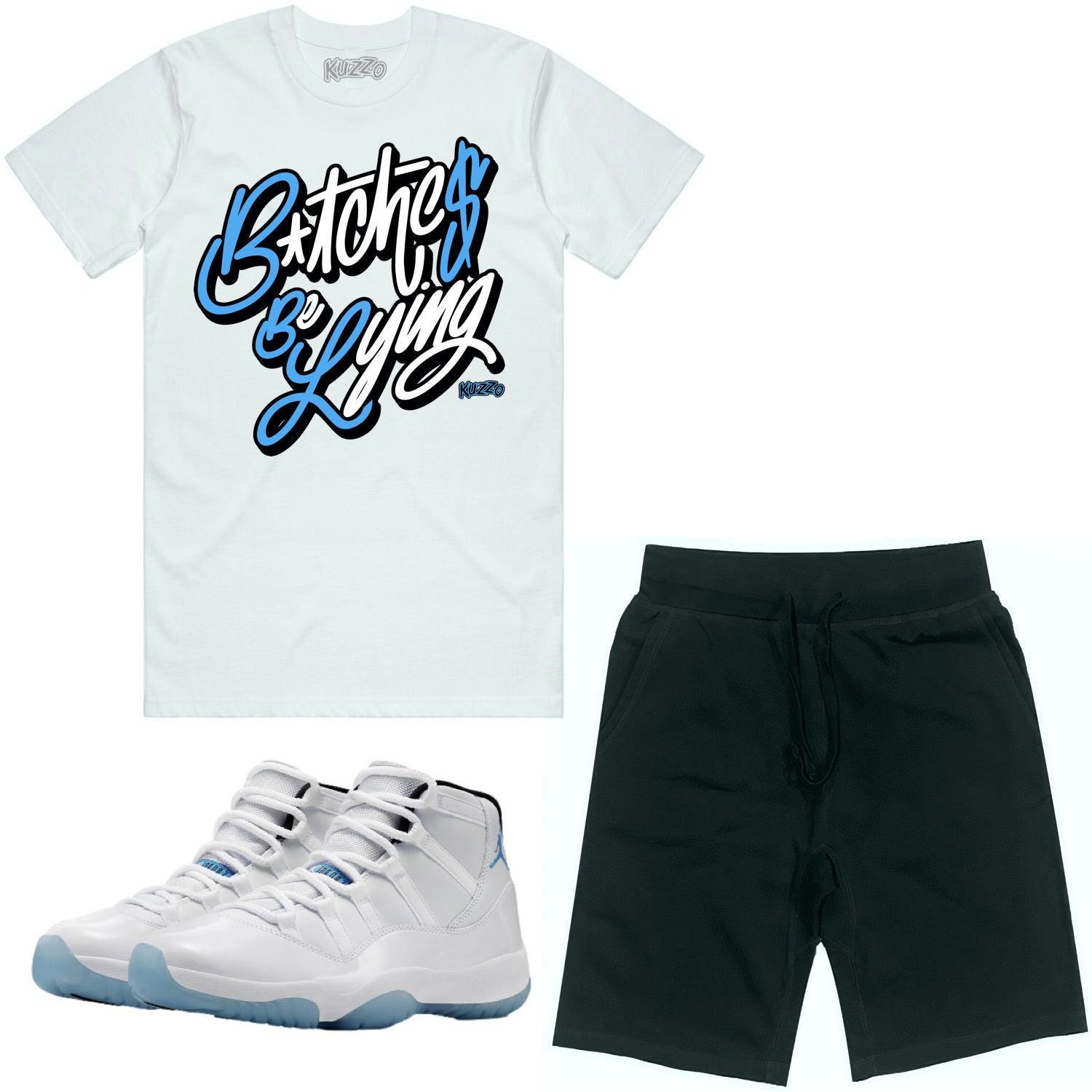 Jordan 11 legend blue outfit discount