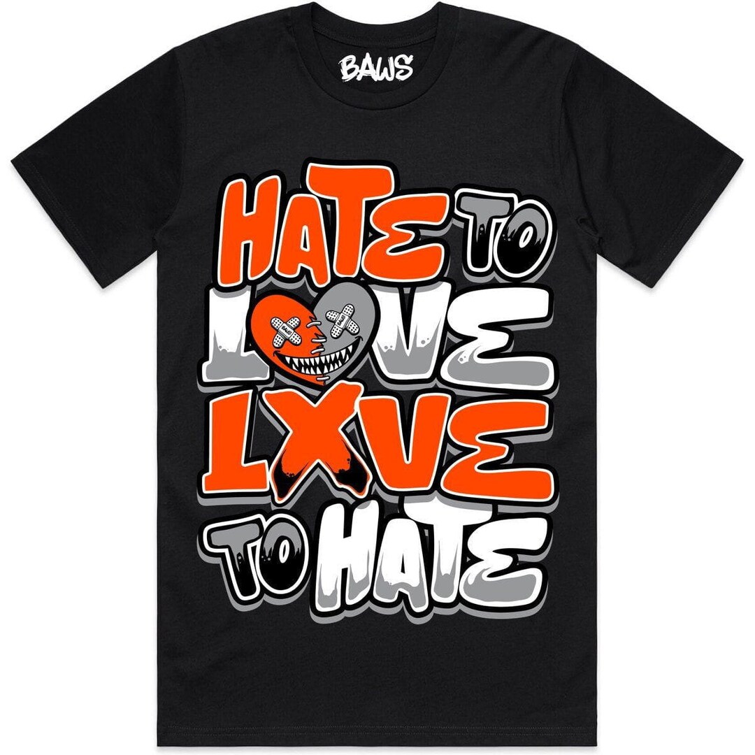 red and black 12s shirt