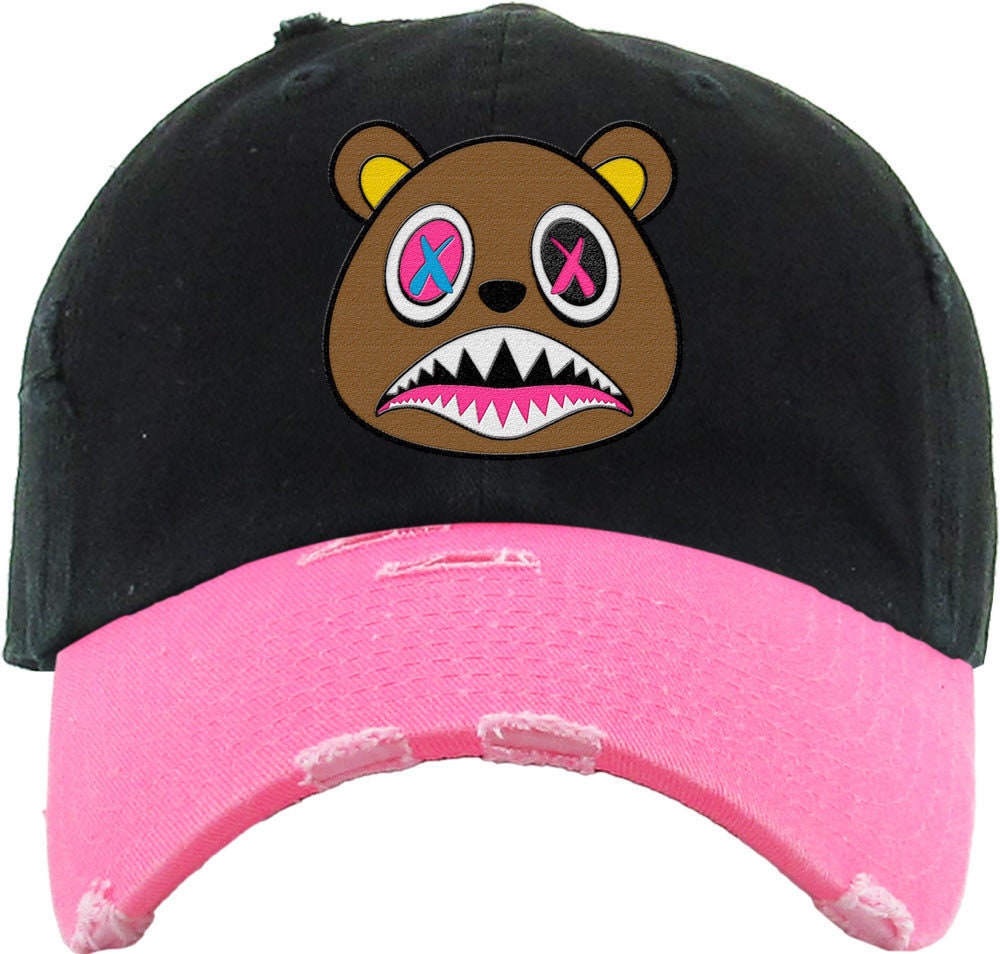CRAZY BAWS 2tone Black/neon Pink 
