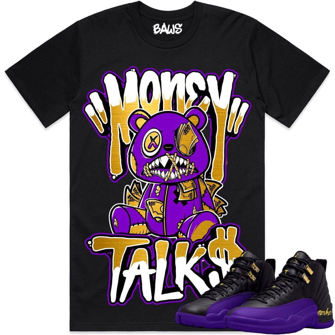 12s purple and white