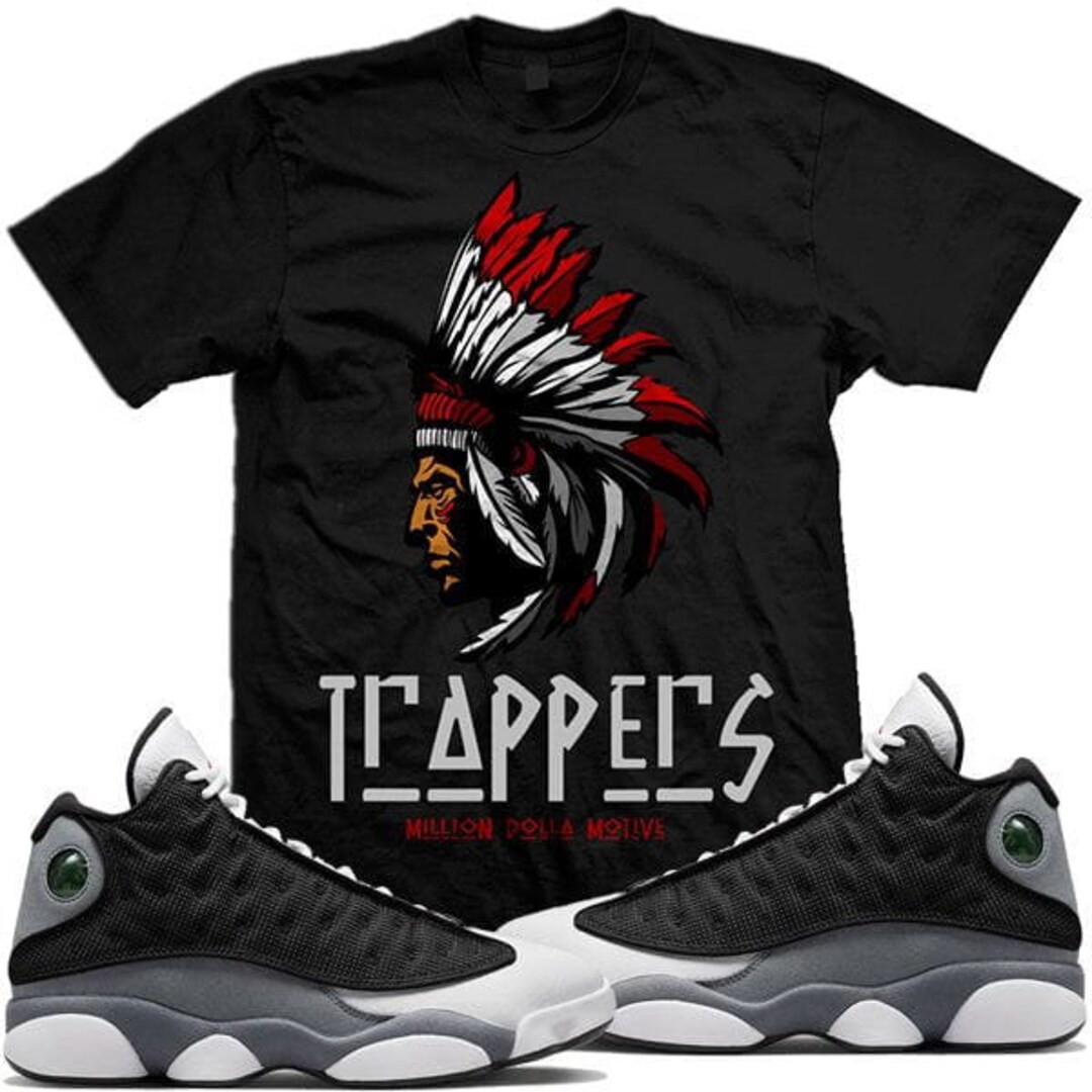MJ - Jordan 13 Black Flint Match T-Shirt (2) main image 0