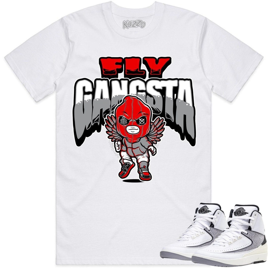 Jordan 2 Python 2s Shirt to Match RED FLY GANGSTA - Etsy