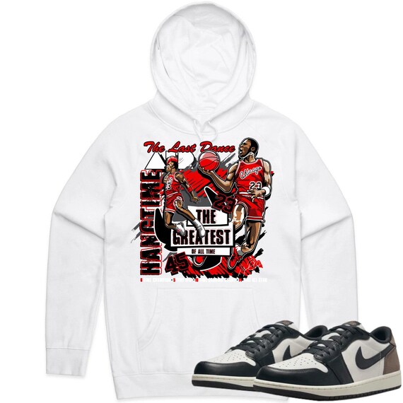 Mocha Low 1s Hoodie to Match Jordan 1 Matching Hoodie Hangtime Etsy