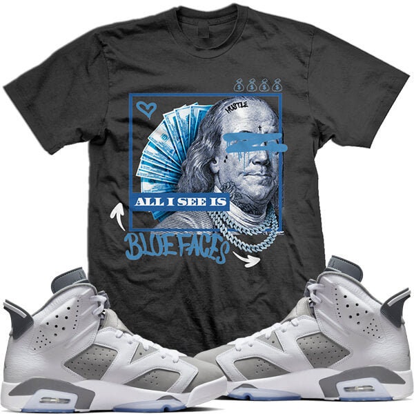 Jordan 6 clearance diffused blue outfit