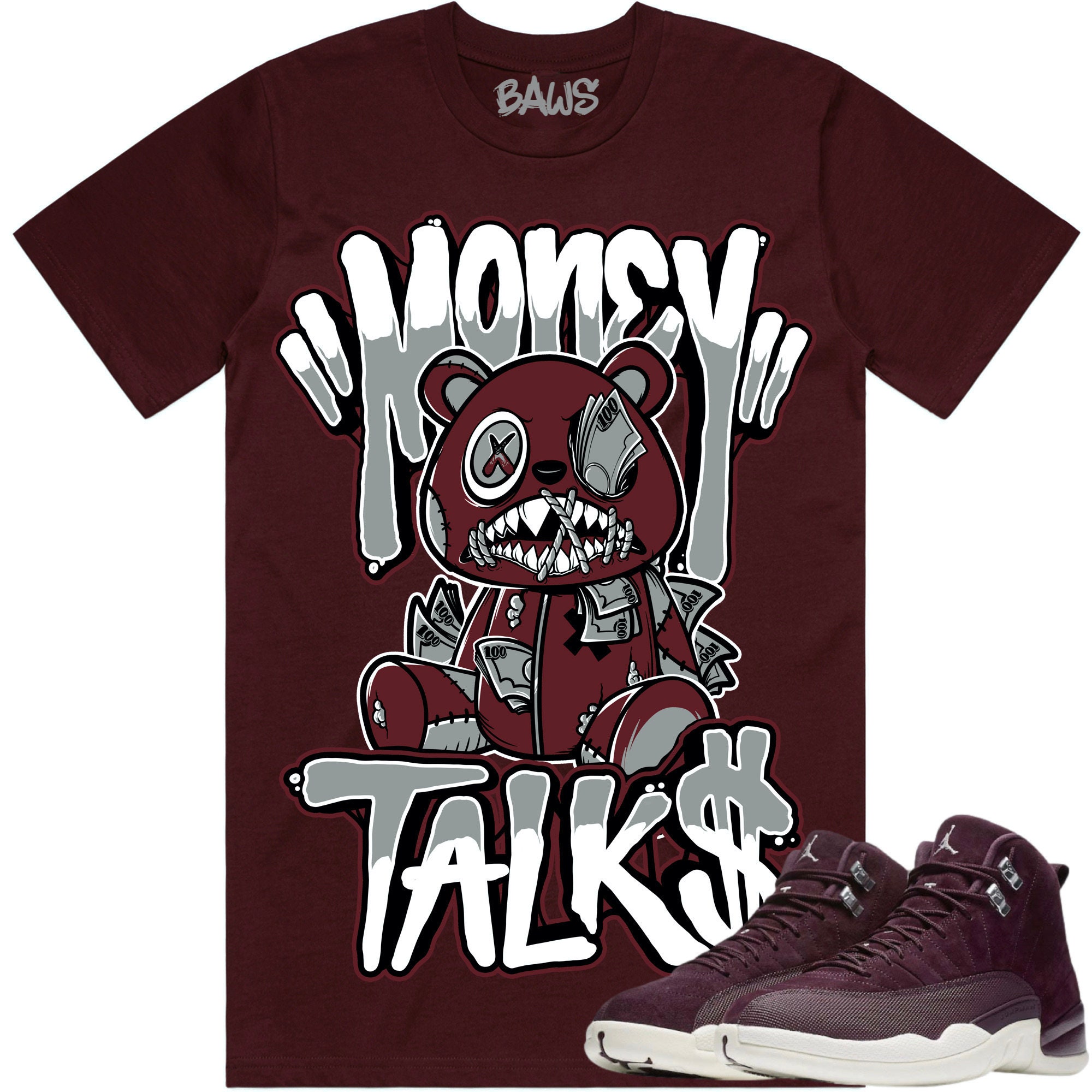 Bordeaux 12s store outfit