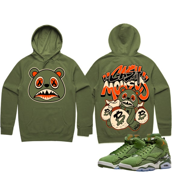 Jordan MVP Sky J Hoodie MVP Sky J Olive Hoodie to Match Sneaker