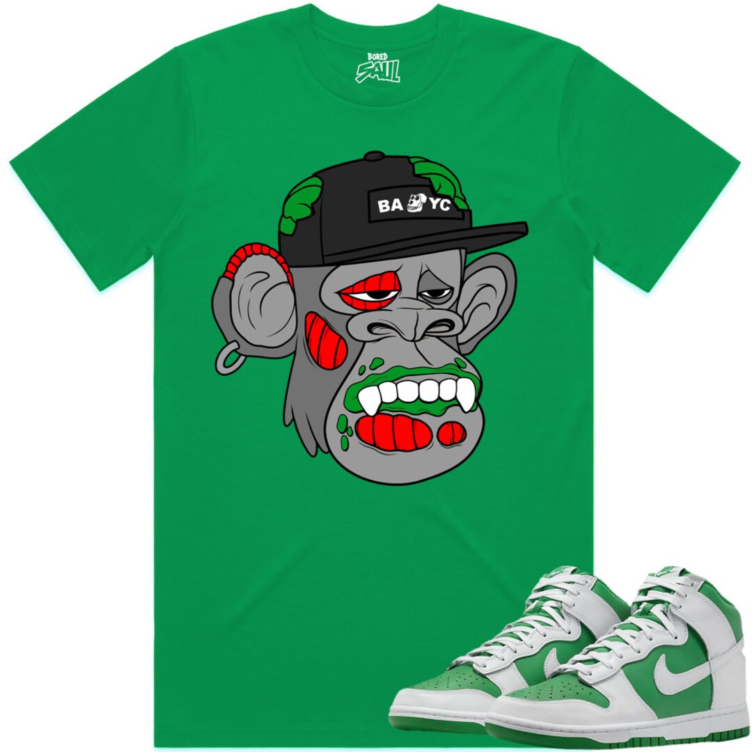 Pine Green Dunks Shirt to Match Dunks High Pine Green Etsy Canada