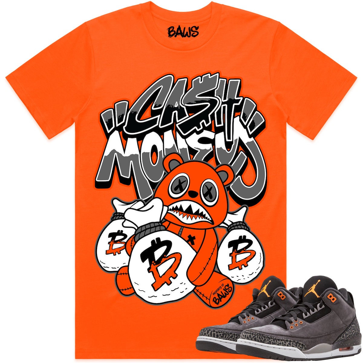 Orange shop baws hoodie