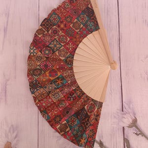 Cork Hand Fan, Portuguese Travel, Vegan Ecofriendly, Gift Ideas, Classic, Romantic,  Sustainability, Women Perfect Summer Decor, Boho Chic