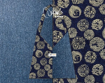 Bolso de mano triangular con correa para el hombro Harris Tweed x Crane / grulla de origami, grullas de origami, grulla de Frasier, pendientes de grulla, pulsera de grulla