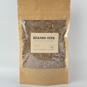 Brahmi dried herb | Bacopa monnieri | natural herbal tea brain booster