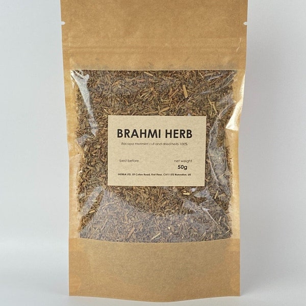 Hierba seca Brahmi / Bacopa monnieri / refuerzo cerebral de té de hierbas naturales