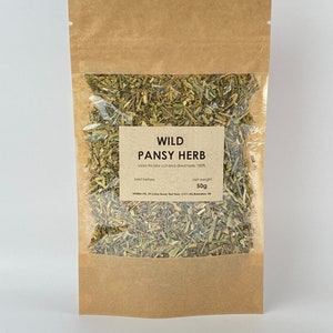 Wild pansy herb | Viola tricolor | 100% natural herbal tea fiolek bratek