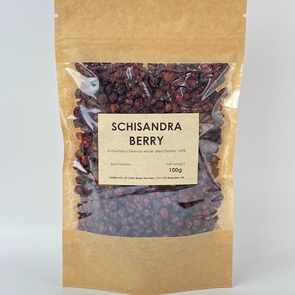 Schisandra dried berries | Schisandra chinensis | adaptogen fruits
