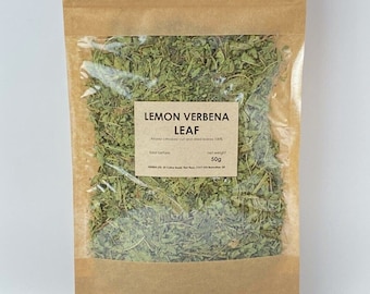 Hoja de verbena de limón / Aloysia citrodora / té de hierbas naturales de hierbas secas