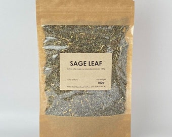 Sage leaf | Salvia officinalis | 100% natural herb herbal tea szalwia 50-100g
