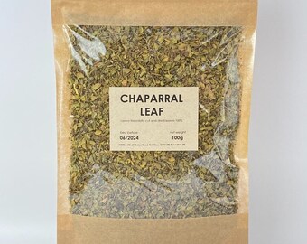 Chaparral leaf | Larrea tridentata | creosote bush tea detox dried herb