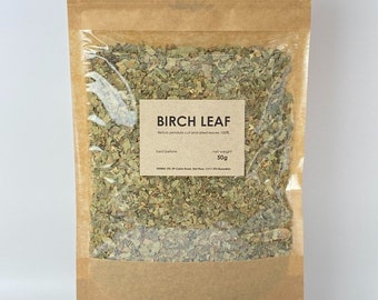 Birch leaf | Betula pendula | dried herb herbal tea 100% natural brzoza lisc