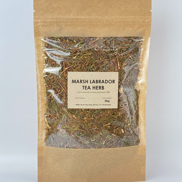 Marsh labrador tea herb | Ledum palustre | dried leaf herbal tea bagno