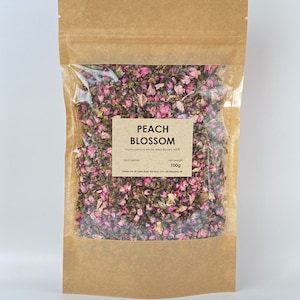 Peach blossom | whole dried buds | Prunus persica | tea crafts