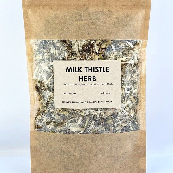 Milk thistle dried herb | Silybum marianum | natural herbal tea ostropest ziele