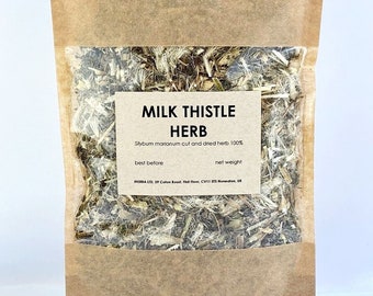 Milk thistle dried herb | Silybum marianum | natural herbal tea ostropest ziele