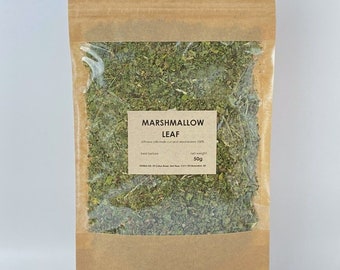 Marshmallow leaf | Althaea officinalis | 100% natural herbal tea premium quality