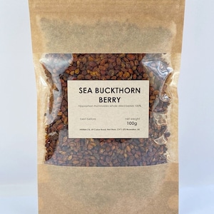 Sea buckthorn berries | Hippophae rhamnoides | dried fruits rokitnik