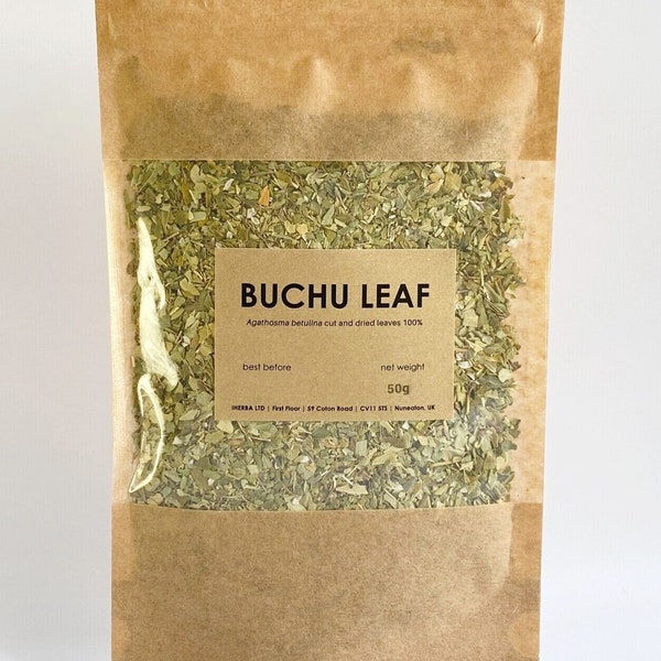 Foglia di buchu / Agathosma betulina / Tisana alle erbe essiccate naturali al 100% bukko 50-100g