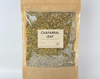 Hoja de chaparral / Larrea tridentata / hierba seca desintoxicante de té de arbusto de creosota