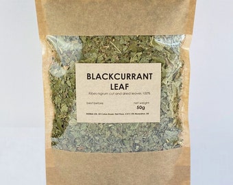 Blackcurrant leaf | Ribes nigrum | natural herbal tea porzeczka lisc