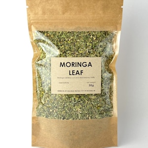 Moringa leaf herbal tea | Moringa oleifera | drumstick tree leaves