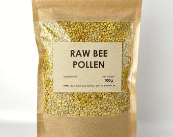 Bee pollen - raw and unprocessed granules superfood & immunity booster