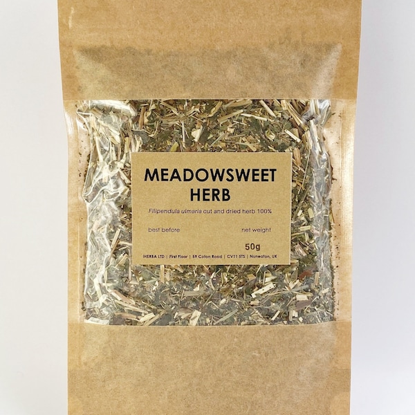 Meadowsweet herb | Filipendula ulmaria | 100% natural herbal tea wiazowka