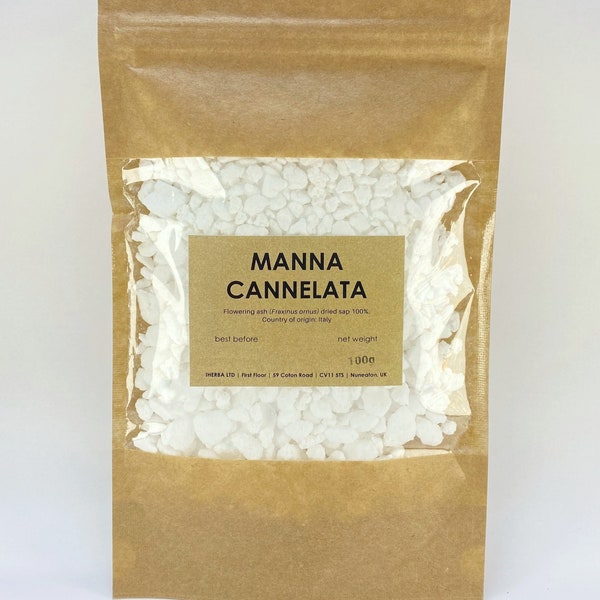 Manna cannelata | 100% pure Sicilian flowering ash (Fraxinus ornus) dried sap