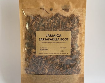 Sarsaparilla root | Smilax officinalis | 100% natural dried true sarsaparilla roots herbal tea 50-100g