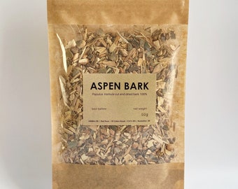 Aspen dried bark | Populus tremula | osika kora